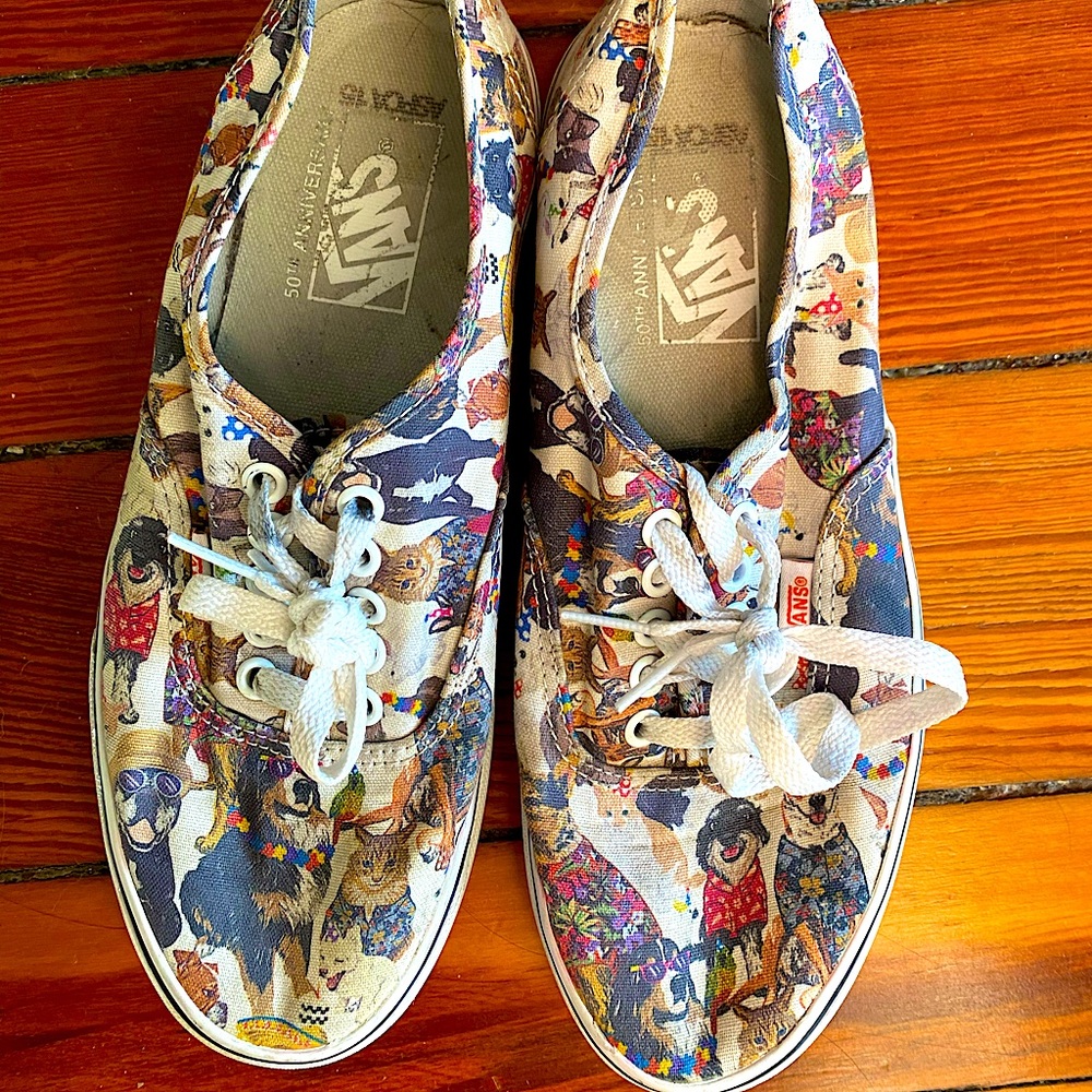 VANS ASPCA 50th anniversary print ✨